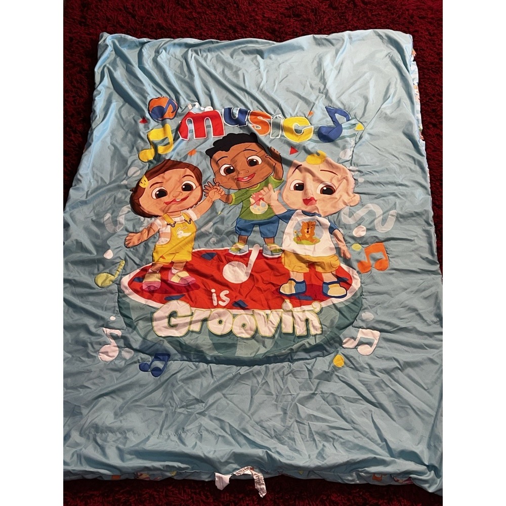 Excellent Condition Cocomelon Toddler  bed set